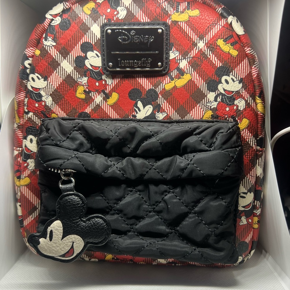 Loungefly Mickey Mouse Patterned Bag - image 1